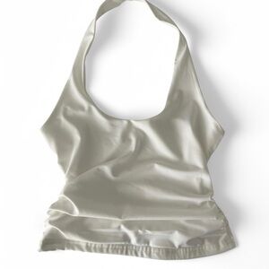 Chic White Halter Top